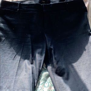 BLUE WIDE LEG BELL BOTTOM